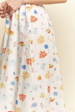 Davi & Dani Denim Binding Detail Smocking Summer Maxi Dress -Little Loom Store de086642c88b4c73a1c8ecdad834828b Max Origin