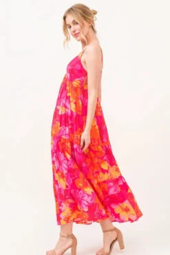 And The Why Floral Tiered Maxi Cami Dress With Pockets -Little Loom Store de958aa9d0384c3284584b01f32c19e7 Max Origin