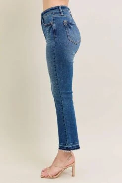 Judy Blue Full Size Hw Vintage Wash Release Hem Kick Flare Jeans Plus Size -Little Loom Store dfa12da8748946069232b7d423d8a440 Max Origin