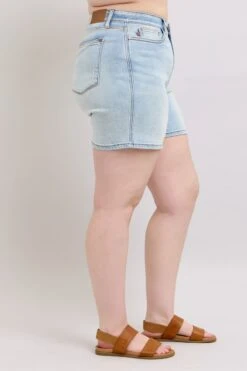 Judy Blue Full Size 2 Button Denim Shorts With Pockets Plus Size -Little Loom Store e2d0663d 0e98 4cba ba5f d73fcbc040fe Max