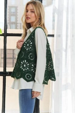 ADORA Crochet Wide Strap Tank -Little Loom Store e411cd8a 3df9 4f62 bcc6 d424f84a4383 Max