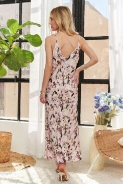 ADORA Watercolor V-Neck Midi Cami Dress 15 ADORA Watercolor V-Neck Midi Cami Dress -Little Loom Store e62f2978 70c5 41c2 acd8 c455d2c637f9 Min