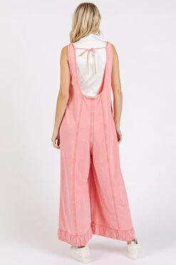 Mittoshop Ruffled Hem Wide Leg Overalls With Pockets -Little Loom Store e736fe16 3f76 4506 a82a b7564739fac3 Min