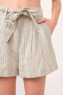 And The Why Linen Blend Striped Flowy Shorts -Little Loom Store e949643f549140e9a0c39ca852d201b7 Max Origin