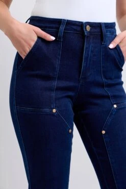 Judy Blue Full Size Hw Work Wear Knee Patch Straight Jeans Plus Size -Little Loom Store e992620d0e47425f831e044944ae614b Max Origin
