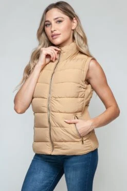 Snobbish Zip Up Turtleneck Vest With Pockets -Little Loom Store eaa01195 bf85 4ad5 9185 2af6143e5e7f Max