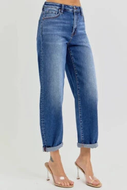 RISEN Full Size High Rise Crop Mild Barrel Jeans Plus Size -Little Loom Store eb863108 6377 48d9 aae0 26f448642cb4 Max Origin
