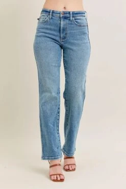 Judy Blue Full Size Hw Vintage Straight Jeans Plus Size