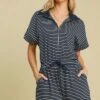 Umgee Full Size Half Zip Striped Romper Plus Size -Little Loom Store ec296cc4 bd7b 4ba3 89b4 99b3ae399d61 Min