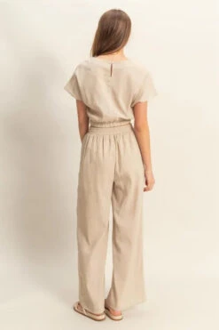 HYFVE Round Neck Short Sleeve Top And Pants Set -Little Loom Store ee282b57 a142 4872 89d0 7b523cb50622 Max Origin