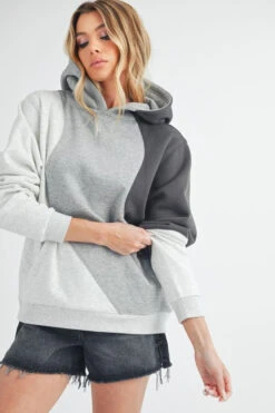 Aemi + Co Color Block Hoodie With Kangaroo Pocket -Little Loom Store ee3d97d0 1380 405a 873b e217a25f8471 Max
