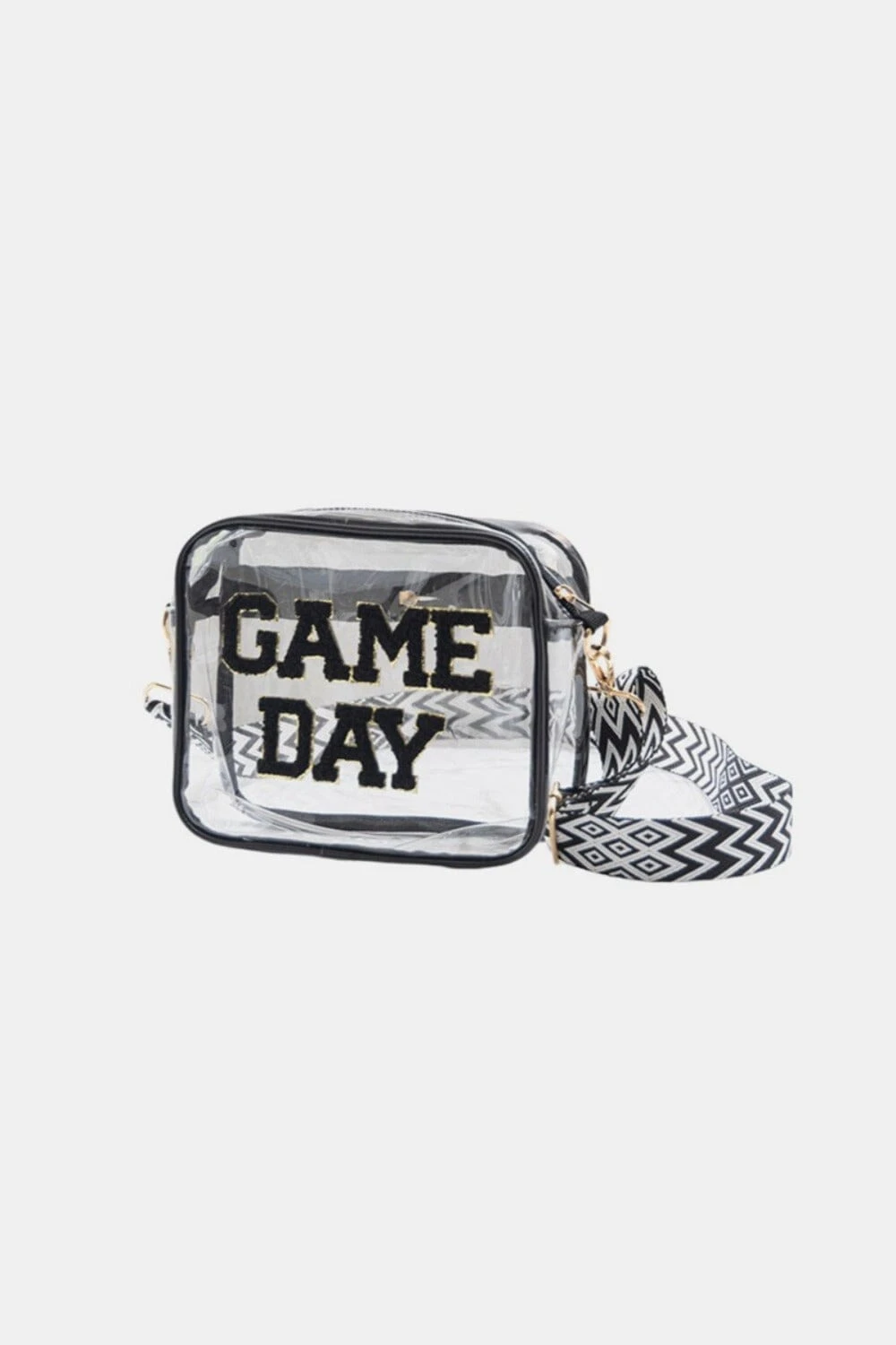 Zenana GAME DAY Stadium Approved Transparent Crossbody Bag 3 Zenana GAME DAY Stadium Approved Transparent Crossbody Bag