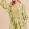Aemi + Co Frill Round Neck Long Sleeve Romper With Pockets -Little Loom Store f56b5529 b5a6 4c48 a5b0 ed3857e9100e Max