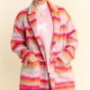 Davi & Dani Contrast Striped Open Front Coat With Pockets -Little Loom Store f79042e2 796b 45a1 a8c3 947cca91c467 Max