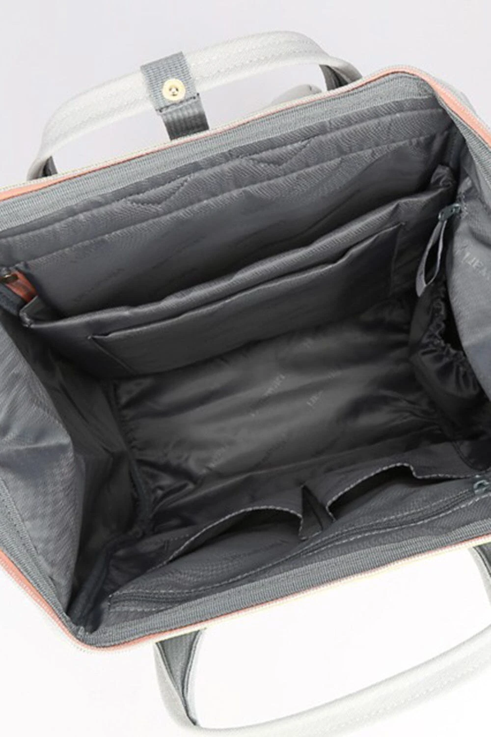 Himawari Contrast Waterproof Canvas Backpack Bag With Side Pockets 4 Himawari Contrast Waterproof Canvas Backpack Bag With Side Pockets - Image 2