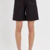 RISEN High Rise Pleated Front Shorts -Little Loom Store fa2c7bf1 bf10 4026 b12d 1e6a6bc5b2e7 Min