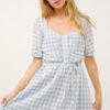 And The Why Puff Sleeve Ruched Button Front Gingham Dress 2 And The Why Puff Sleeve Ruched Button Front Gingham Dress -Little Loom Store fa773da597e540009b82cdfc8ef695d0 Max Origin