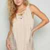 POL Lace Up Crochet Lace Tank -Little Loom Store fc57b4b1 10a8 436a afa0 37674f9a9fa3 Max