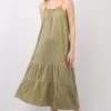 VERY J Ruffled A-Line Midi Cami Dress -Little Loom Store fc706fdb e161 4729 a60a 412548de787e Max