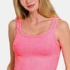 Zenana Washed Ribbed Scoop Neck Wide Strap Tank 2 Zenana Washed Ribbed Scoop Neck Wide Strap Tank -Little Loom Store fdbcda07 89db 47a2 b96f 7f847335527f Max
