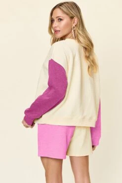 Double Take Full Size Contrast Drop Shoulder Top And Shorts Set 38 Double Take Full Size Contrast Drop Shoulder Top And Shorts Set -Little Loom Store fed05eb4 1ab2 4824 b470 3a2e2b8455a0 Max